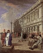 CARLEVARIS, Luca The Piazzetta and the Library USA oil painting reproduction